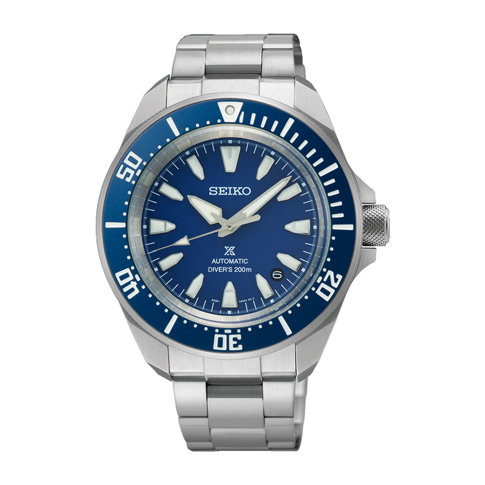Seiko Prospex Sea SRPL51K1 med blå urskive og stållænke
