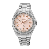 Seiko Prospex Sea SUR597J1 dameur med rosa urskive og stållænke
