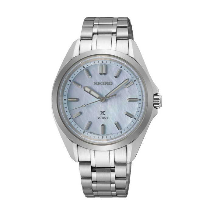 Seiko Prospex Sea SUR607J1 dameur med perlemorsskive og stållænke