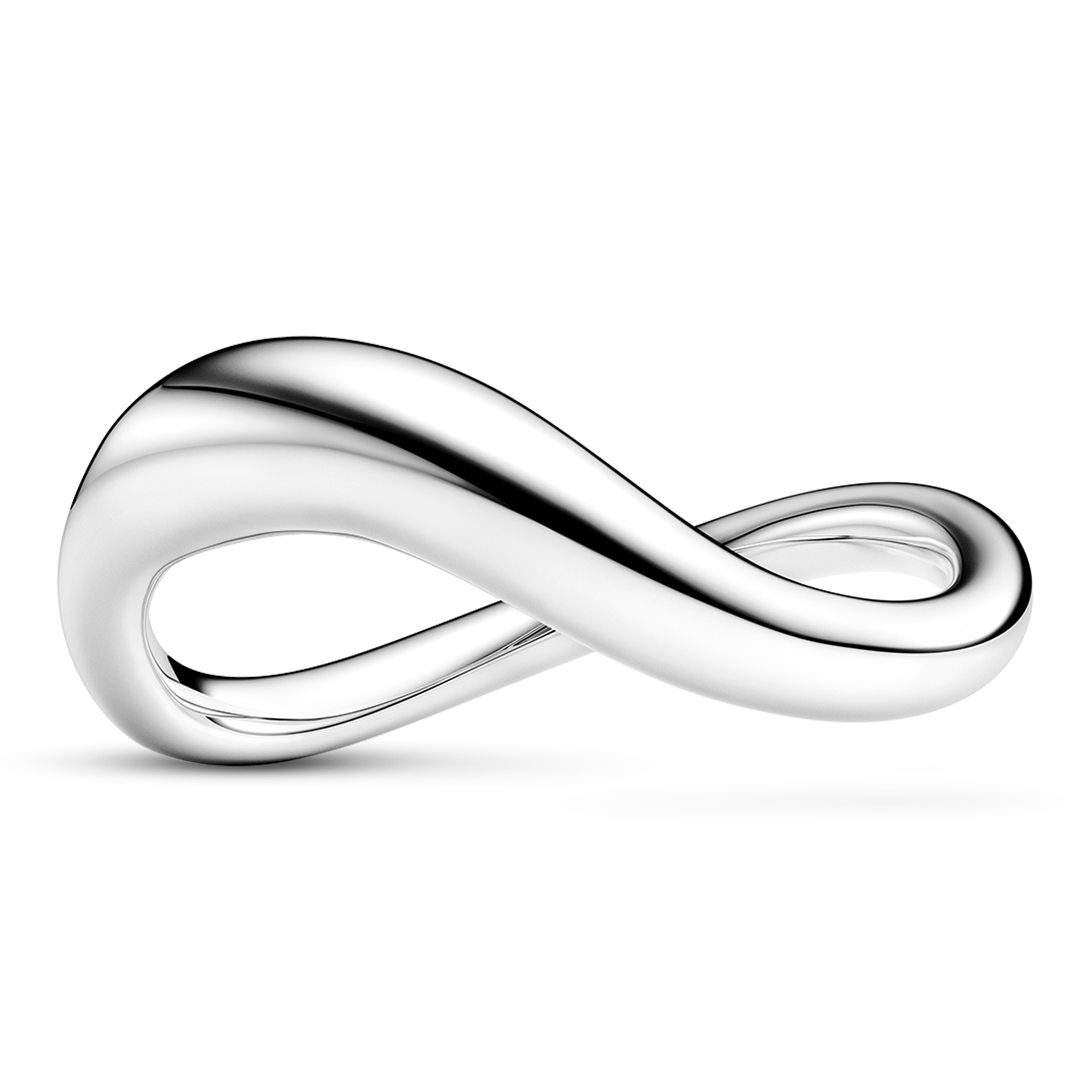 Sif Jakobs Infinito Pianura ring i 925 sterling sølv med elegant, flydende design