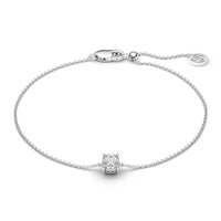 Sif Jakobs Princess Uno armbånd i 925 sterling sølv med hvid zirkonia