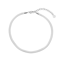 Sistie2ND Snake armbånd i 100% genanvendt rustfrit stål med elegant 3 mm snake chain.