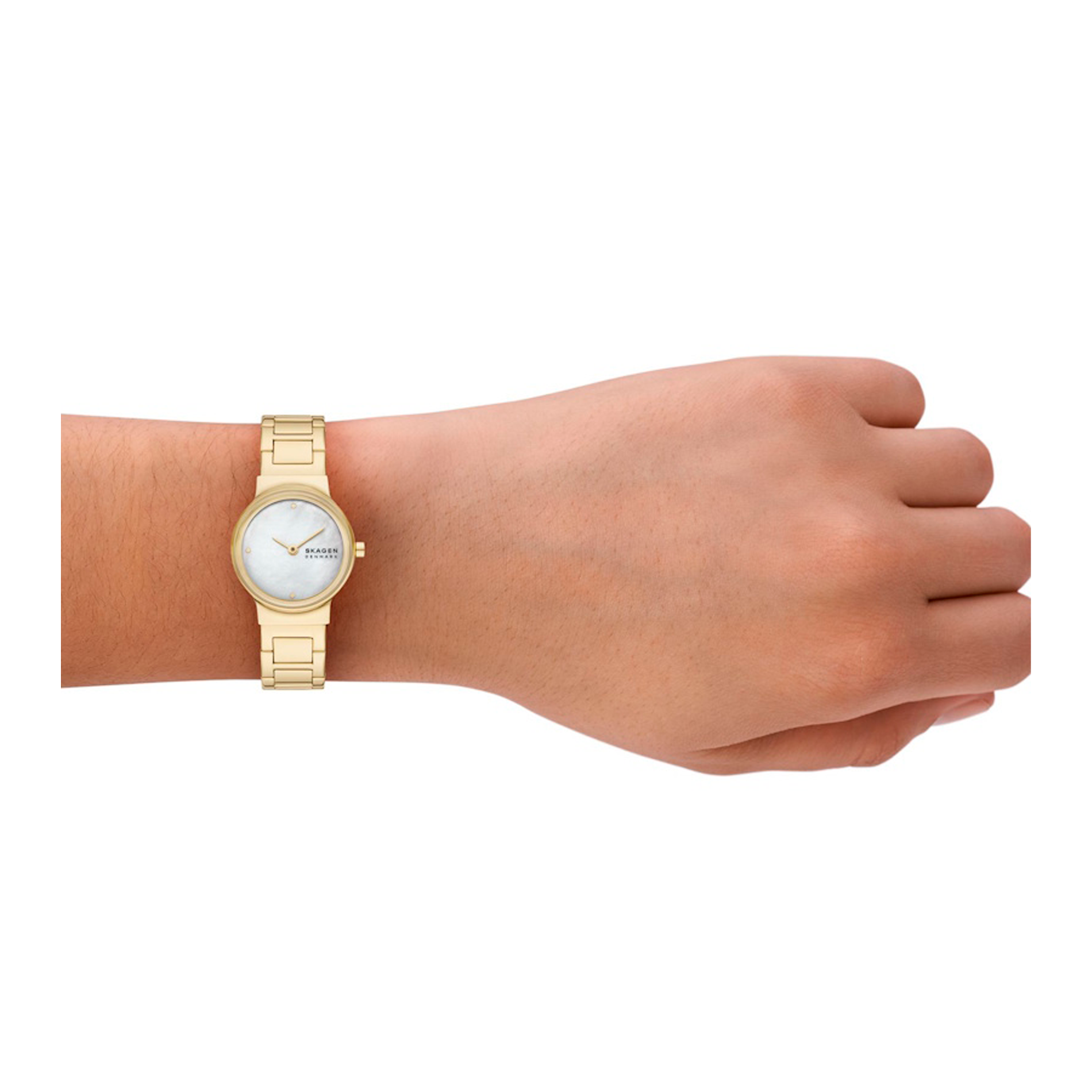 Skagen Freja Lille SKW3167 båret på håndled.