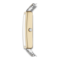 Billede 4: Sideprofil af Skagen Hagen SKW3156 med slank rektangulær urkasse