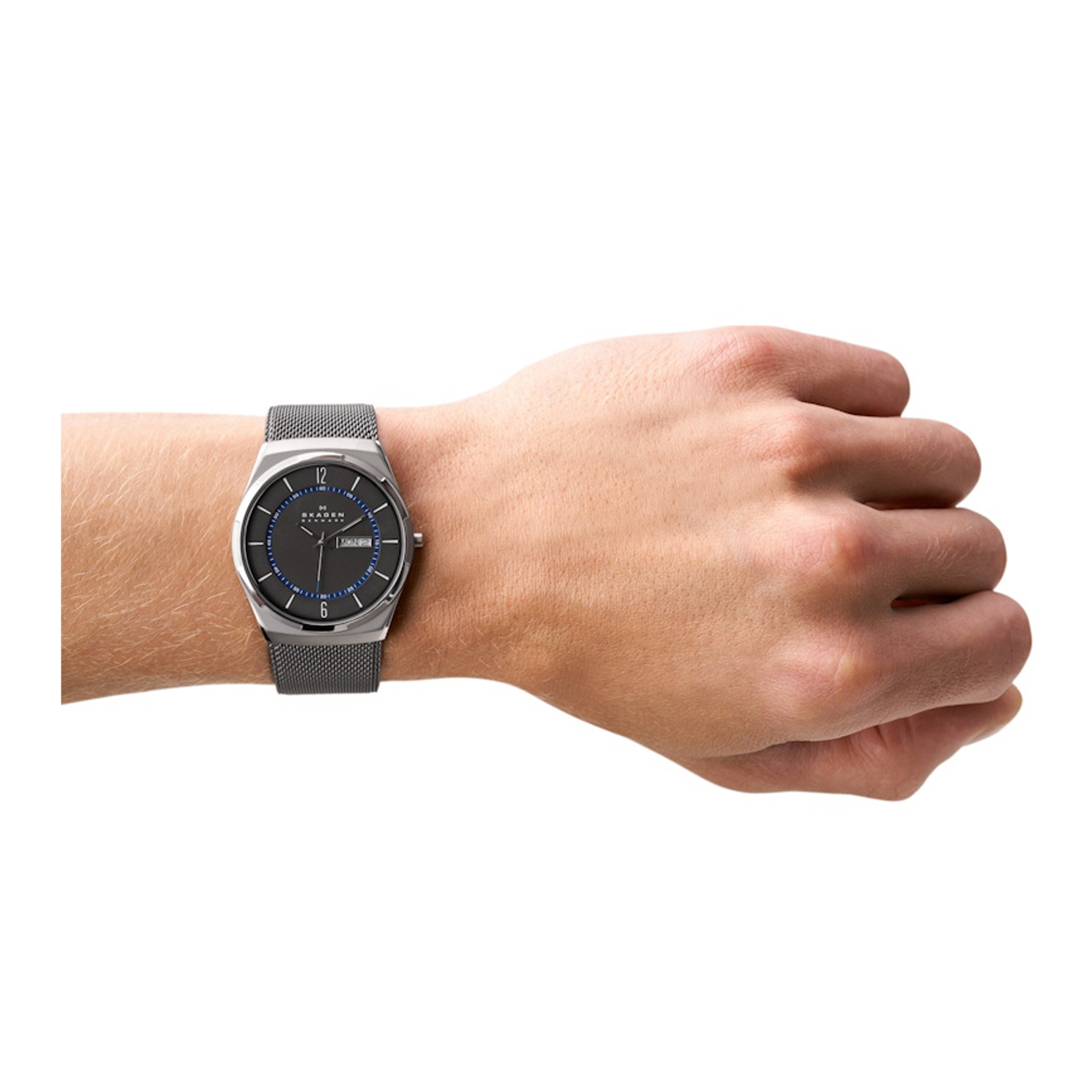 Skagen Melbye Titanium SKW6078 båret på håndled.