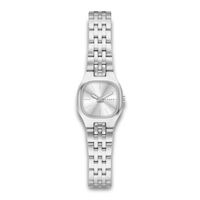 Skagen Mellem Micro Silver SKW3175 dameur med sølvfarvet lænke og sølvfarvet urskive.