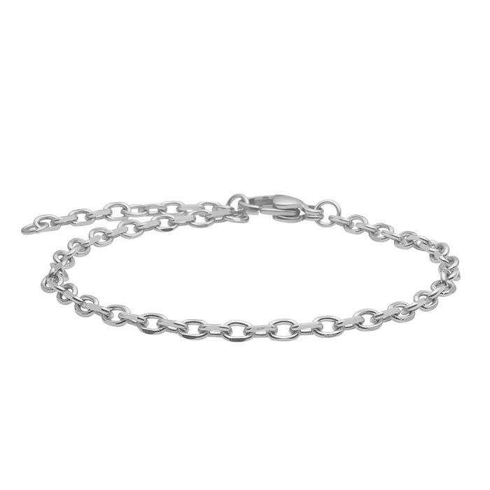 Son of Noa anker facet armbånd i rustfrit stål justerbart 16-19 cm