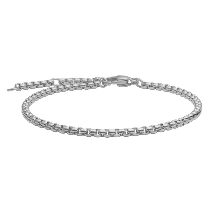 Son of Noa rund venezia armbånd i rustfrit stål justerbart 16-19 cm