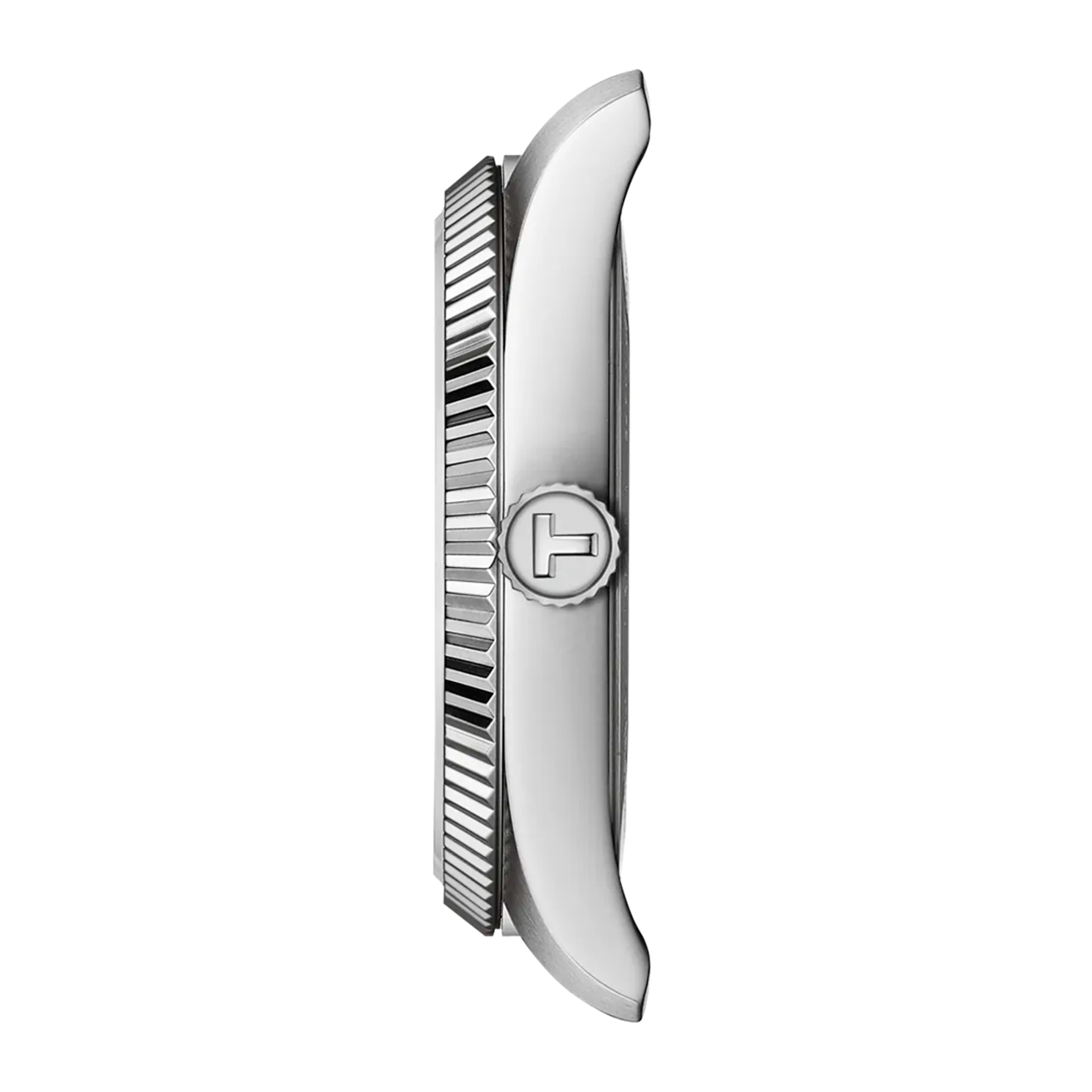 Tissot Ballade 34mm dameur i rustfrit stål med blå urskive