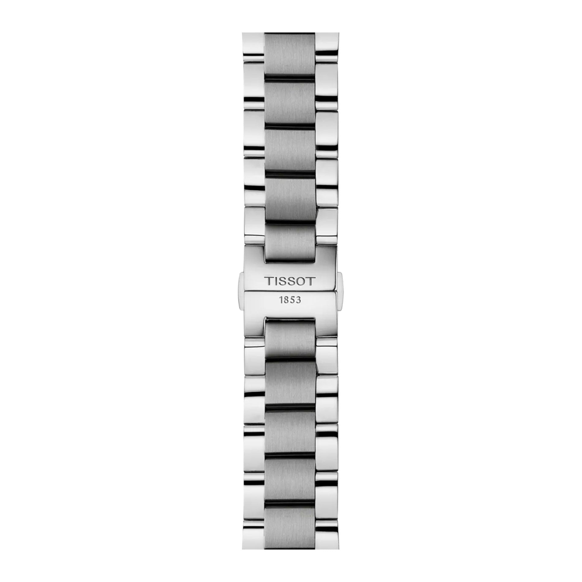 Detalje af stållænken på Tissot Chrono L 42mm herreur
