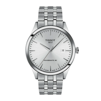 Tissot Classic Dream 40mm herreur i rustfrit stål med sølvfarvet urskive