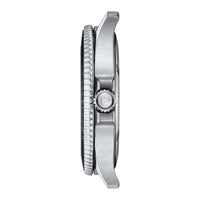 Sideprofil af Tissot Seastar 1000 40 mm herreur med skruekrone