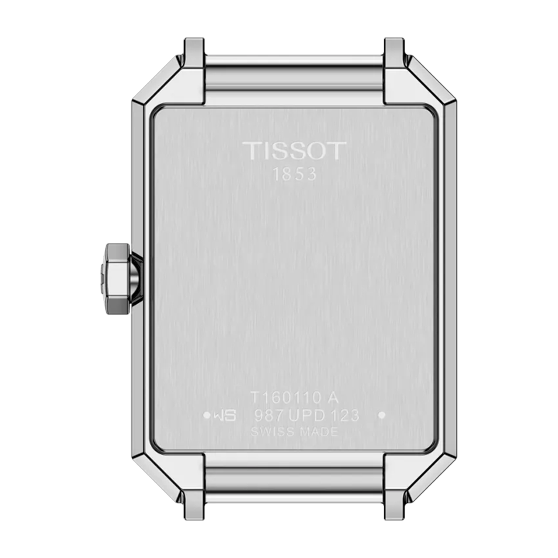 Tissot SRV 30mm dameur i stål med blå urskive og integreret lænke