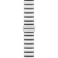 Tissot SRV 30mm dameur i stål med blå urskive og integreret lænke