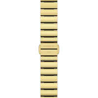 Tissot SRV 30mm dameur i guldfarvet stål med rektangulær urskive