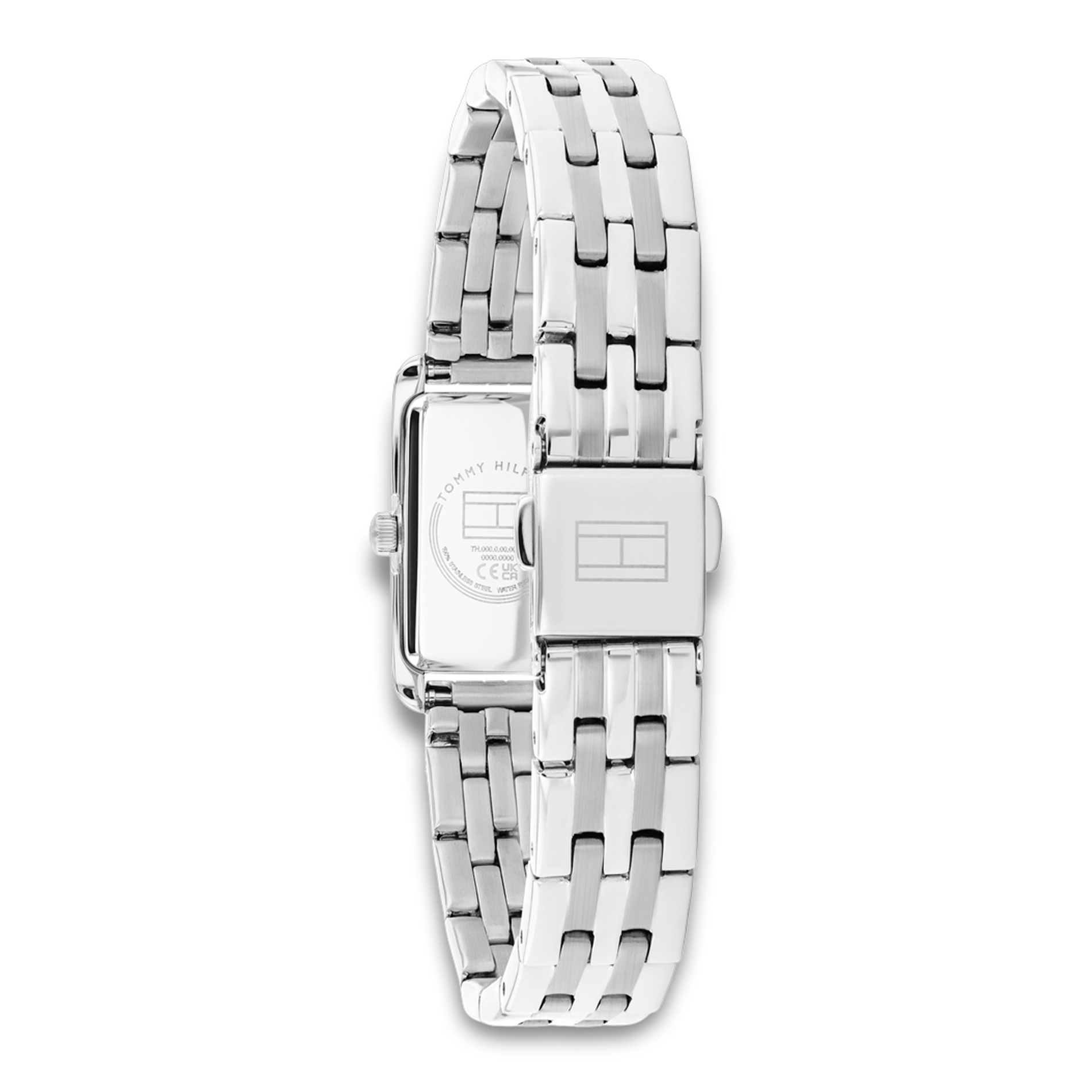 Bagside af Tommy Hilfiger Madison 16 mm dameur 1782862 i rustfrit stål