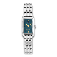 Tommy Hilfiger Madison 16 mm dameur 1782862 med blå urskive og stållænke