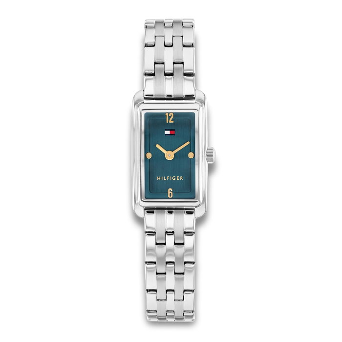 Tommy Hilfiger Madison 16 mm dameur 1782862 med blå urskive og stållænke