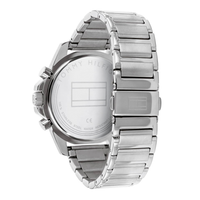 Bagside af Tommy Hilfiger Mason 45 mm herreur 1791788 i rustfrit stål