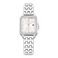 Tommy Hilfiger Mia 22 mm dameur 1782830 med sølvfarvet stållænke og lys urskive
