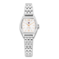 Tommy Hilfiger Norah 21 mm dameur 1782872 med sølvfarvet stållænke og lys urskive