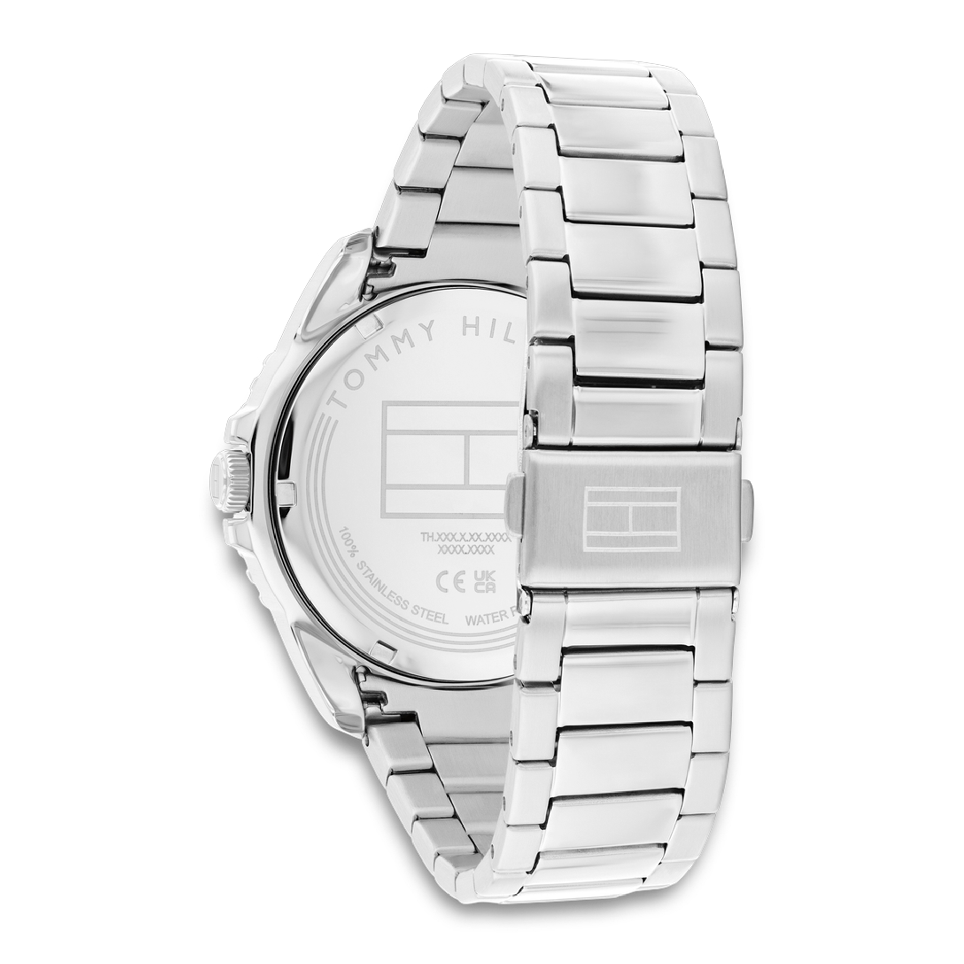 Bagside af Tommy Hilfiger Oceanic herreur i rustfrit stål 1792202